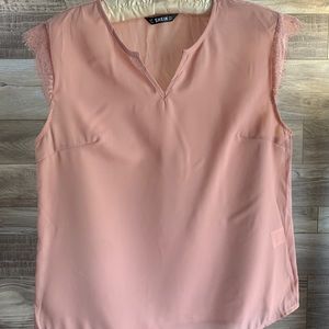 Blush blouse